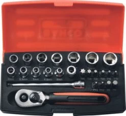 Bahco SL25 25 Delige 1/4" Ratel Doppen / Bitset