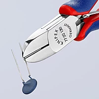 Knipex 7702130 Zijsnijtang Elektronica 130mm 7 Knipex 7702130 Zijsnijtang Elektronica 130mm - Afbeelding 5