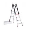 Altrex Varitrex Teleprof Aluminium Vouwladder Geanodiseerd 4x4 Treden