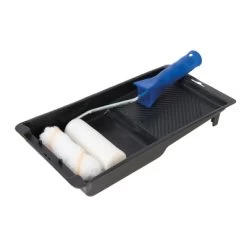 Silverline Mini Roller En Tray Set 100 Mm