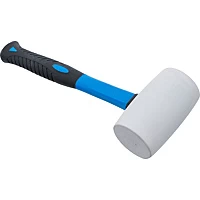 BGS Rubberhamer Glasfibersteell Witte Kop Ø 64 Mm 750 Gram 7 BGS Rubberhamer Glasfibersteell Witte Kop Ø 64 Mm 750 Gram - Afbeelding 5