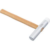 BGS Aluminium Kunststofhamer Extra Lange Kop Ø 30 Mm 300 Gram 7 BGS Aluminium Kunststofhamer Extra Lange Kop Ø 30 Mm 300 Gram - Afbeelding 5