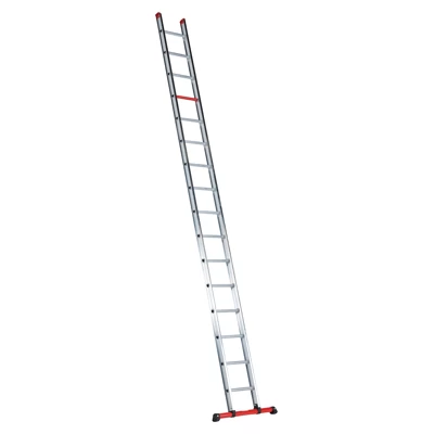 Altrex Atlas AER 1045 Bouwladder Enkel Aluminium 16 Treden Max. Werkhoogte 5.40 M.