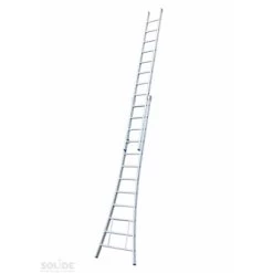 Solide 2 Delige Uitgebogen Reformladder 2x12 Sporten