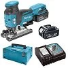 Makita DJV181RTJ 18V Li Ion Accu Decoupeerzaag Set (2x 5.0Ah Accu) In Mbox T Greep Variabel Koolborstelloos