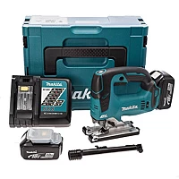 Makita DJV182RFJ 18V Li Ion Accu Decoupeerzaag Set (2x 3.0Ah Accu) In Mbox D Greep Variabel Koolborstelloos