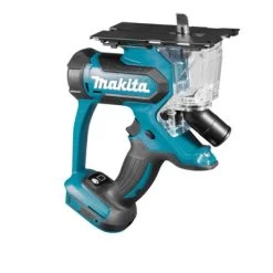 Makita DSD180ZJ 18v Gipszaag Zonder Accu's En Lader, Met Stofafzuigadapter, Zaagblad, In Mbox