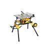 DeWalt DWE7492SET Tafelzaag 2000 Watt Met DWE74911 XJ Verrijdbaar Onderstel DT4345 Trespa Zaagblad