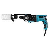 Makita HR2631FTX4 Combihamer 230V Incl. 5 Delige Boor En Beitelset In Koffer 7 Makita HR2631FTX4 Combihamer 230V Incl. 5 Delige Boor En Beitelset In Koffer - Afbeelding 5