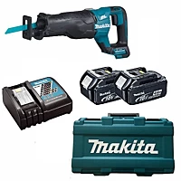 Makita DJR187RME 18V Li Ion Accu Reciprozaag Set (2x 4.0Ah) In Koffer Koolborstelloos