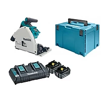 Makita DSP600PT2J 36V (2x 18V) Li Ion Accu Invalzaag Set 5,0Ah Accu) In Mbox 165 X 20 Mm Koolborstelloos