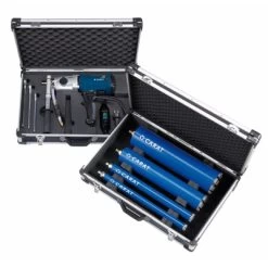 A 2032 Diamantboorset Voor De Installateur + 4 Diamantboren